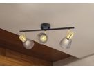 3er Spot Wand-/Deckenleuchte LINDITA exkl. Leuchtmittel - E14, IP20, 230V