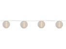 Lichterkette Festival Netzbetrieben - IP44, Warmweiss, 10 LED's, 450cm