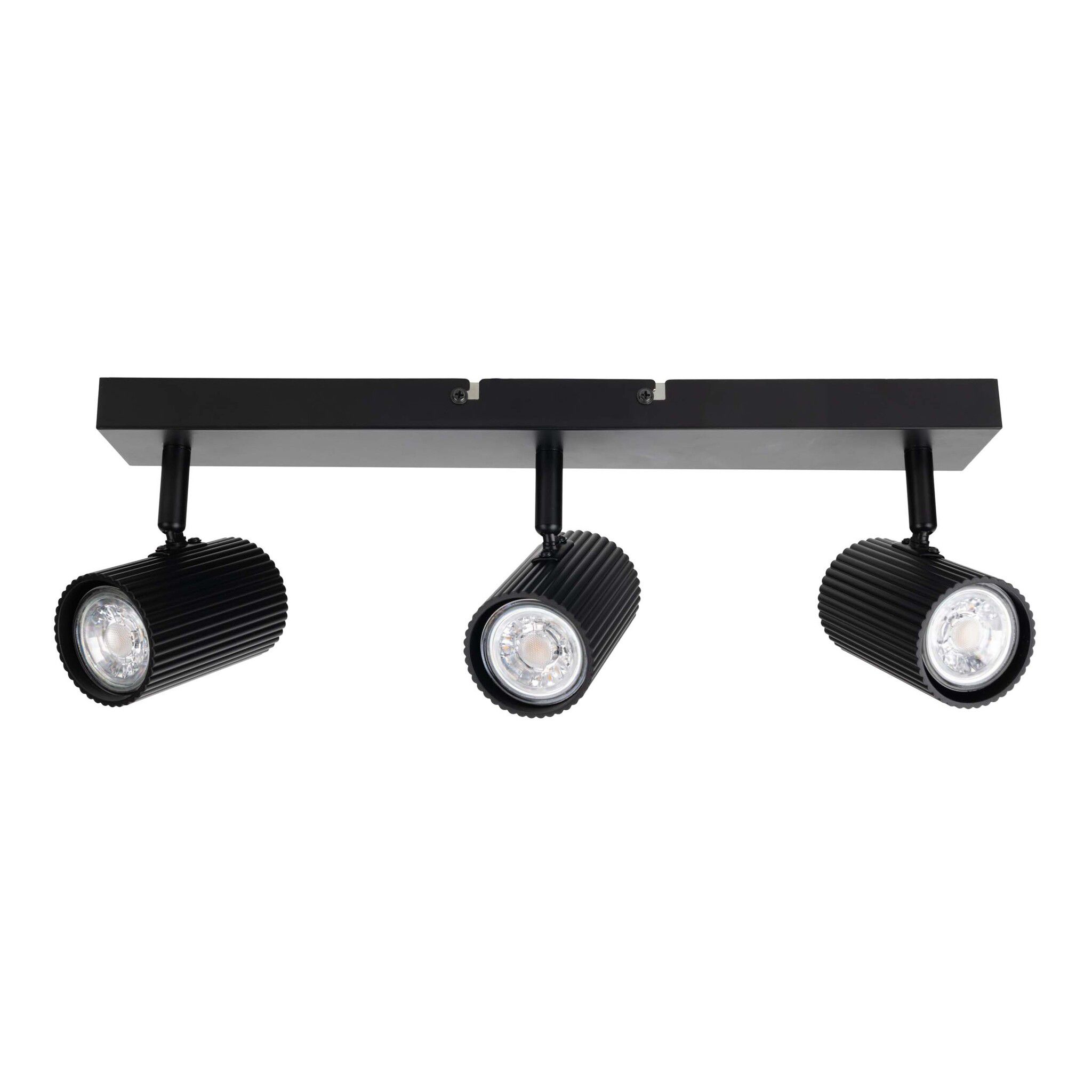 3er Spot-/Deckenleuchte  TINNIS  L: 41cm schwarz - IP20, GU10, Schwarz