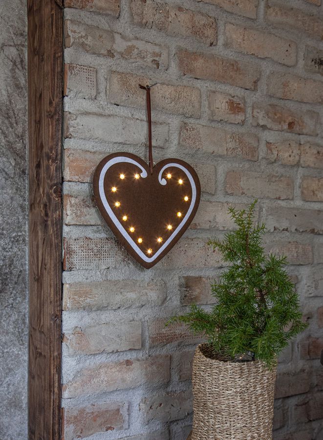 Hängende Decoration MERRY - IP20, Warmweiss,Braun