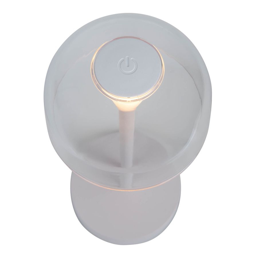Akku- Tischleuchte GOMBA weiß 2er Set - LED-Modul, 1W, IP54