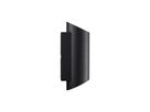 Wandleuchte Nico 22 Round Maxi  Schwarz - 15W, GU10, IP54