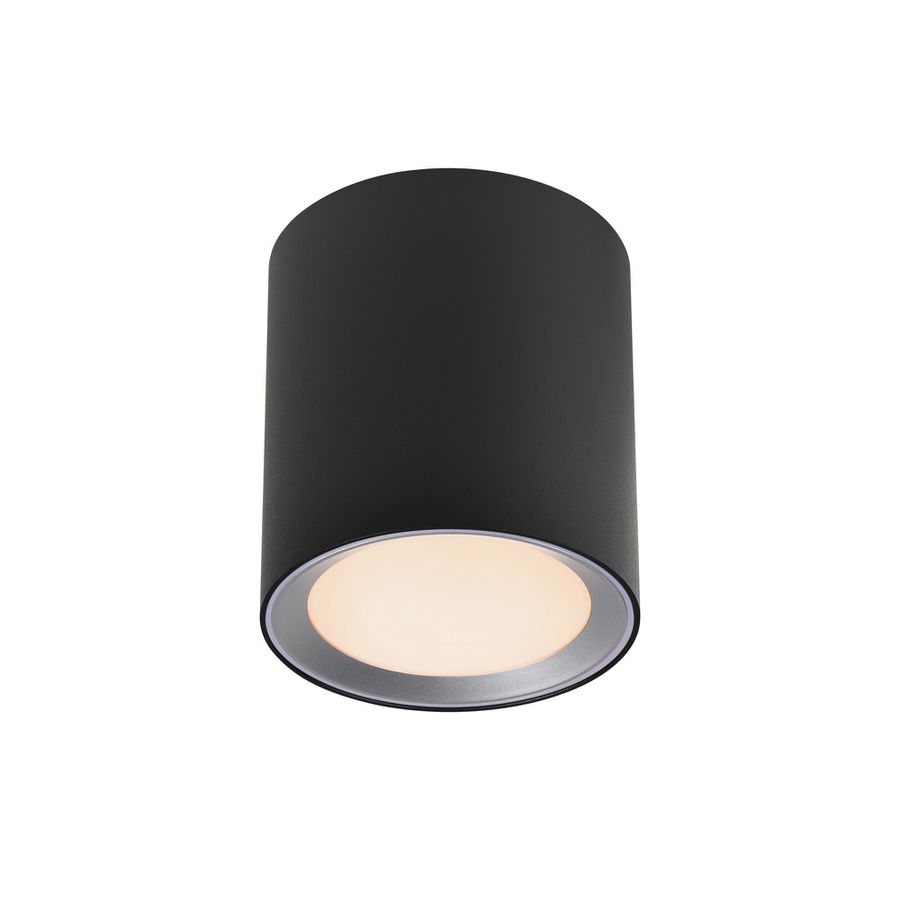 Landon Long Smart,  Deckenleuchte,Schwarz - 7W ,2700-6500K, IP44