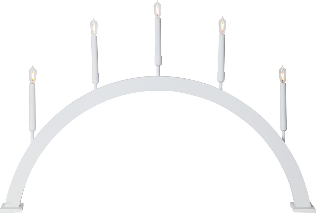 Kerzenständer Storm - IP20, Neutralweiss, 5 LED's