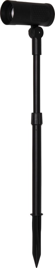 Solar Spotlight Powerspot - Indoor, Outdoor, Warmweiss, Schwarz