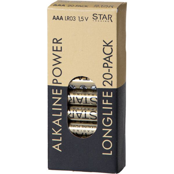 Batterie AAA 1.5V Power Alkaline - 1.5V