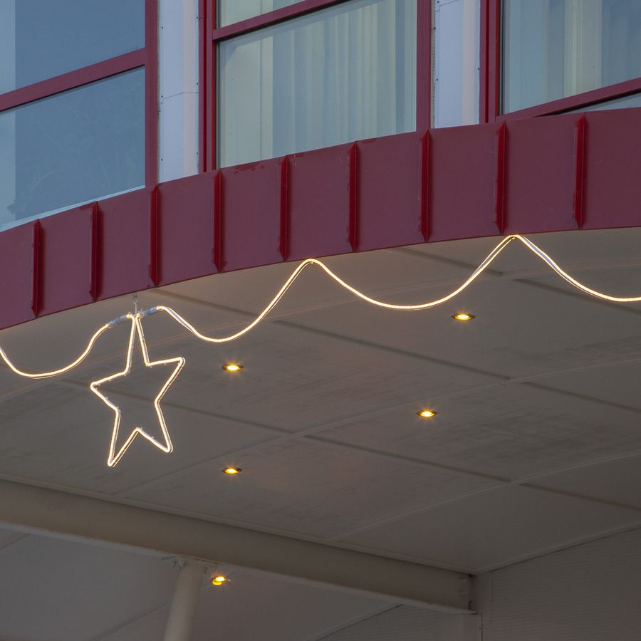 System 24 Extra, Lichtschlauch, 600x1cm - Transparent, Warmweiss