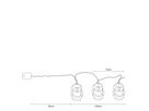Lichterkette Music Santa - IP20, LED