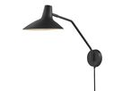 Darci, Wandleuchte, Schwarz - IP20, E14