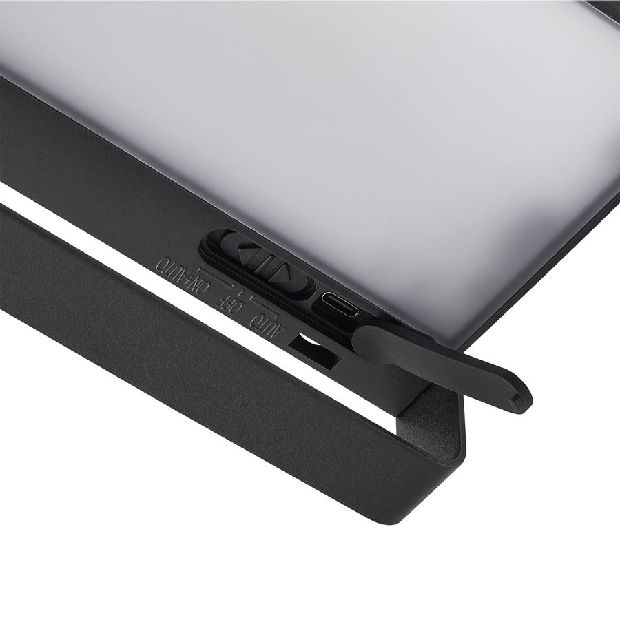 Solar-Wandleuchte Saulio  Schwarz - LED Modul, 4.5W, IP44