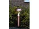 Solar Poller-Leuchte Napoli - Kupfer, Lichtfarbe Warmweiss