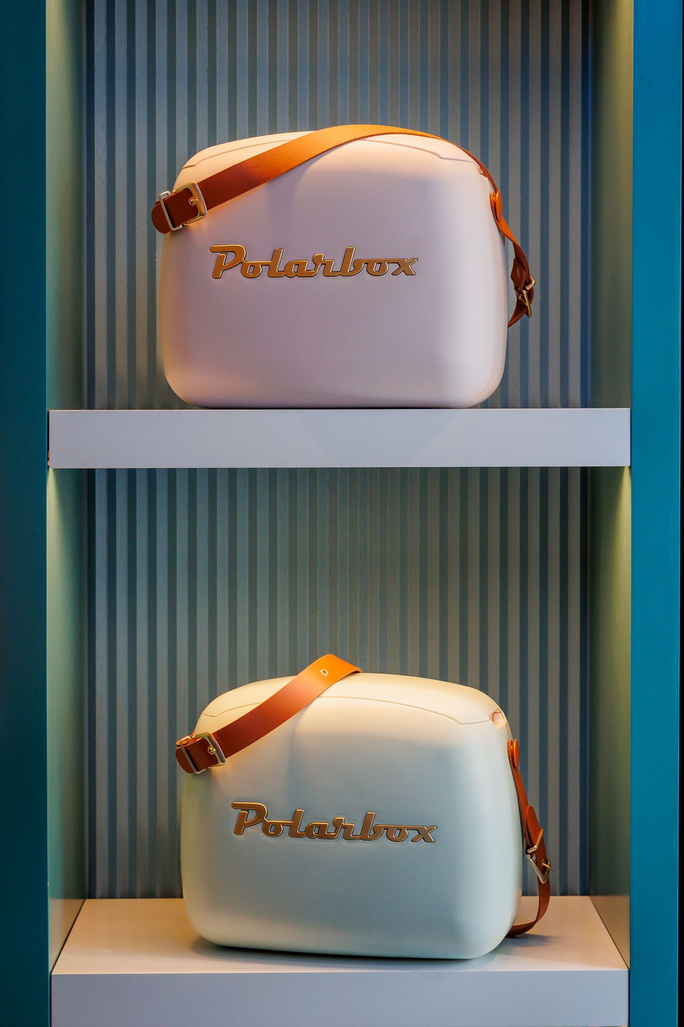 Polarbox CoolerBag pearl 6l inkl. 2 Frischhalte-Dosen 2x nude - Kühlbox, 6l, Vintage Design