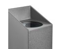 Nico Square 22, Wandleuchte , Anthra. - GU10, IP54, max.35W