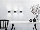 Nene, Wandleuchte, Schwarz - 6W LED, 3000K, IP54, 230V