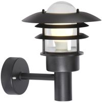 Lønstrup 22, Wandleuchte, Schwarz - E27, max. 60W, IP44