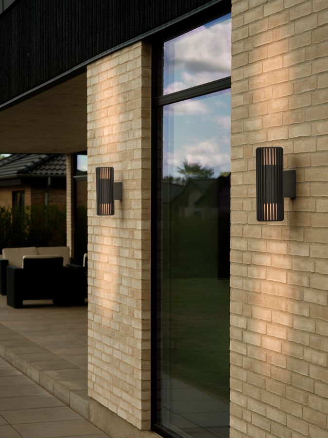 Wandleuchte Aludra Double - 2X15W, E27, IP54