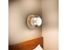 1er Spot Wand-/Deckenleuchte  TEXAS  : 18cm smoky - IP20, E27, Schwarz