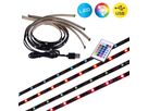 Näve LED TV-Stripe 4x 50cm RGB - Näve LED TV-Stripe 4x 50cm RGB, USB Anschluss