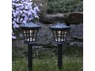 Solare Wegleuchte 2 Pack Nippon - Schwarz, Lichtfarbe Warmweiss