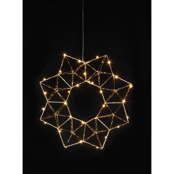 Kranz Edge - IP20, Warmweiss, 30 LED