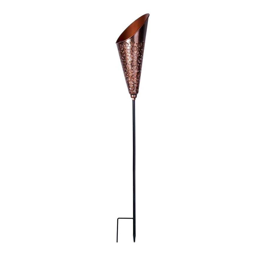 LED Solar-Erdspieß TORCH H: 96 cm - IP44, 0.05W, Warmweiss