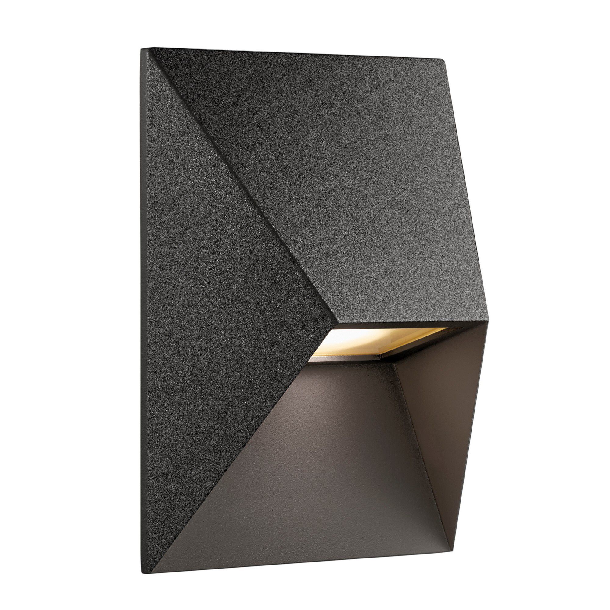 Wandleuchte PONTIO 15 - 1xGU10 (exkl.), max.25W, IP54, schwarz, dimmbar (optional Leuchtmittel), L=150mm,B=150mm, H=190mm