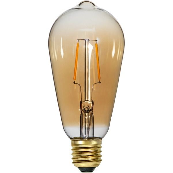 LED Leuchtmittel E27 ST64 Plain Amber - E27, 80Lm, 2000k, 0.75W, 220-240