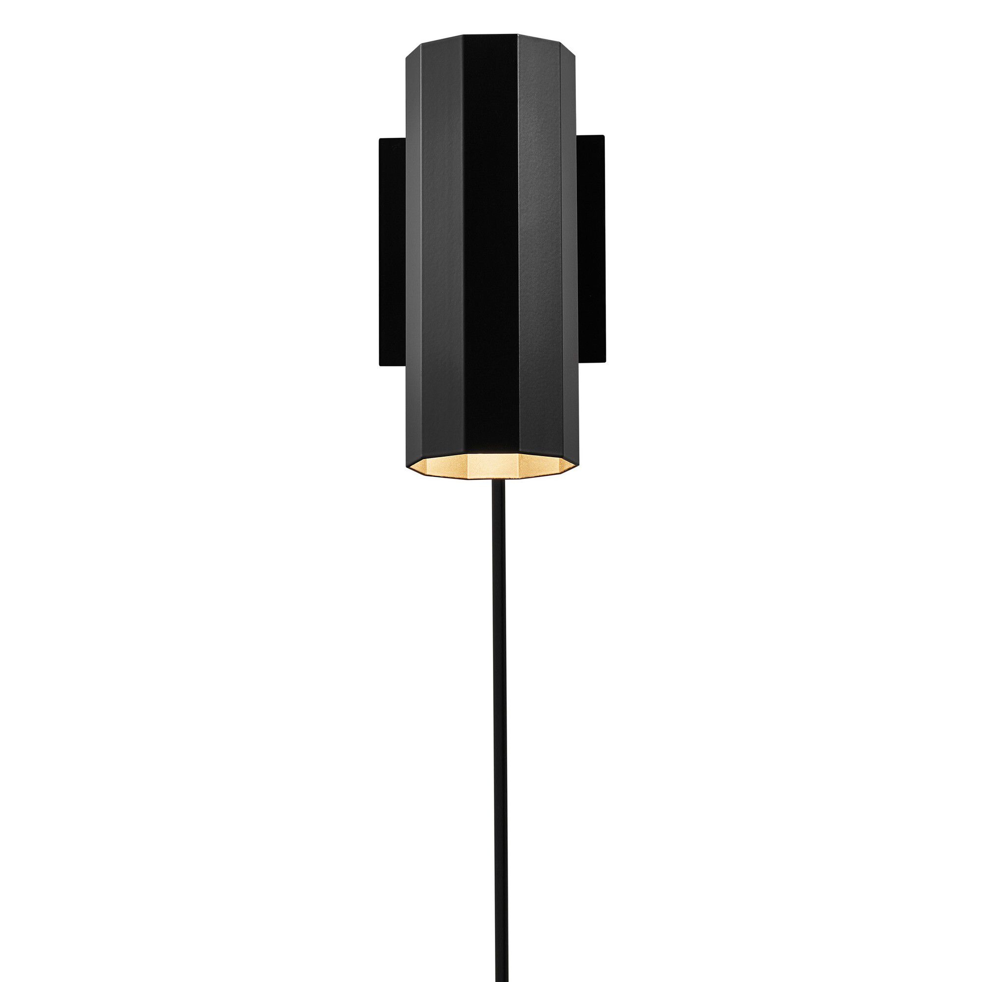 Alanis , Wandleuchte, Schwarz - GU10, IP20, max.LED 5W