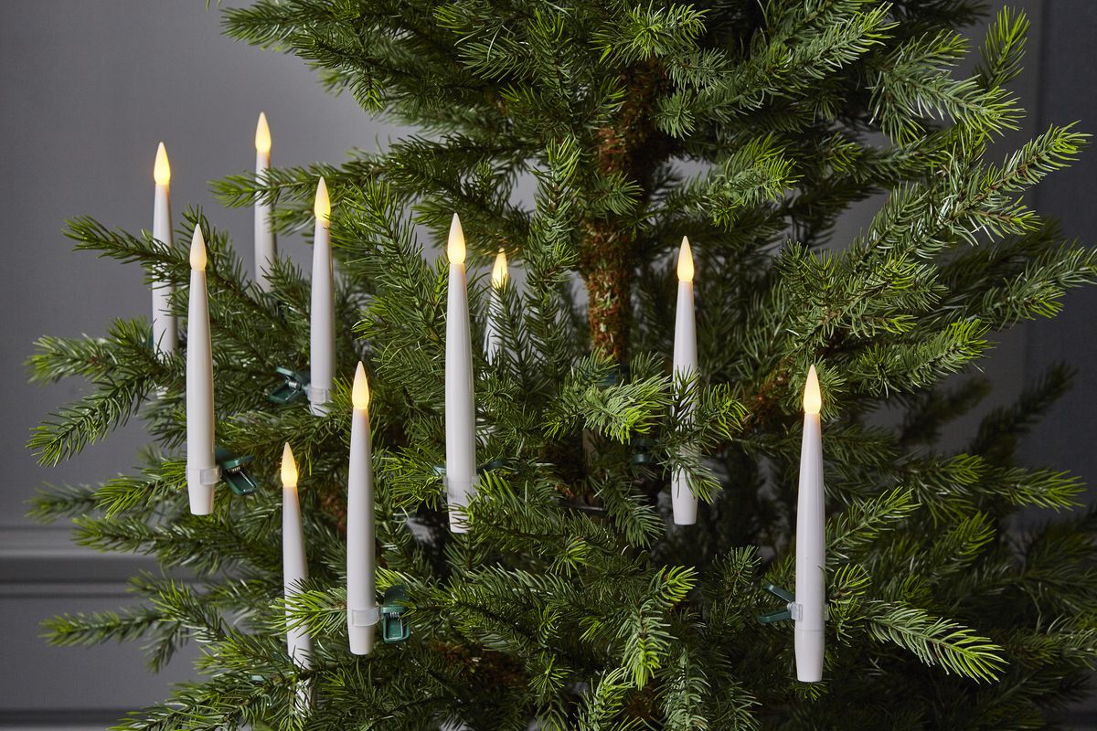 Candela da cimitero a LED Serene - Indoor, Weiss, 15.5cm Höhe, keine Timerfunktion