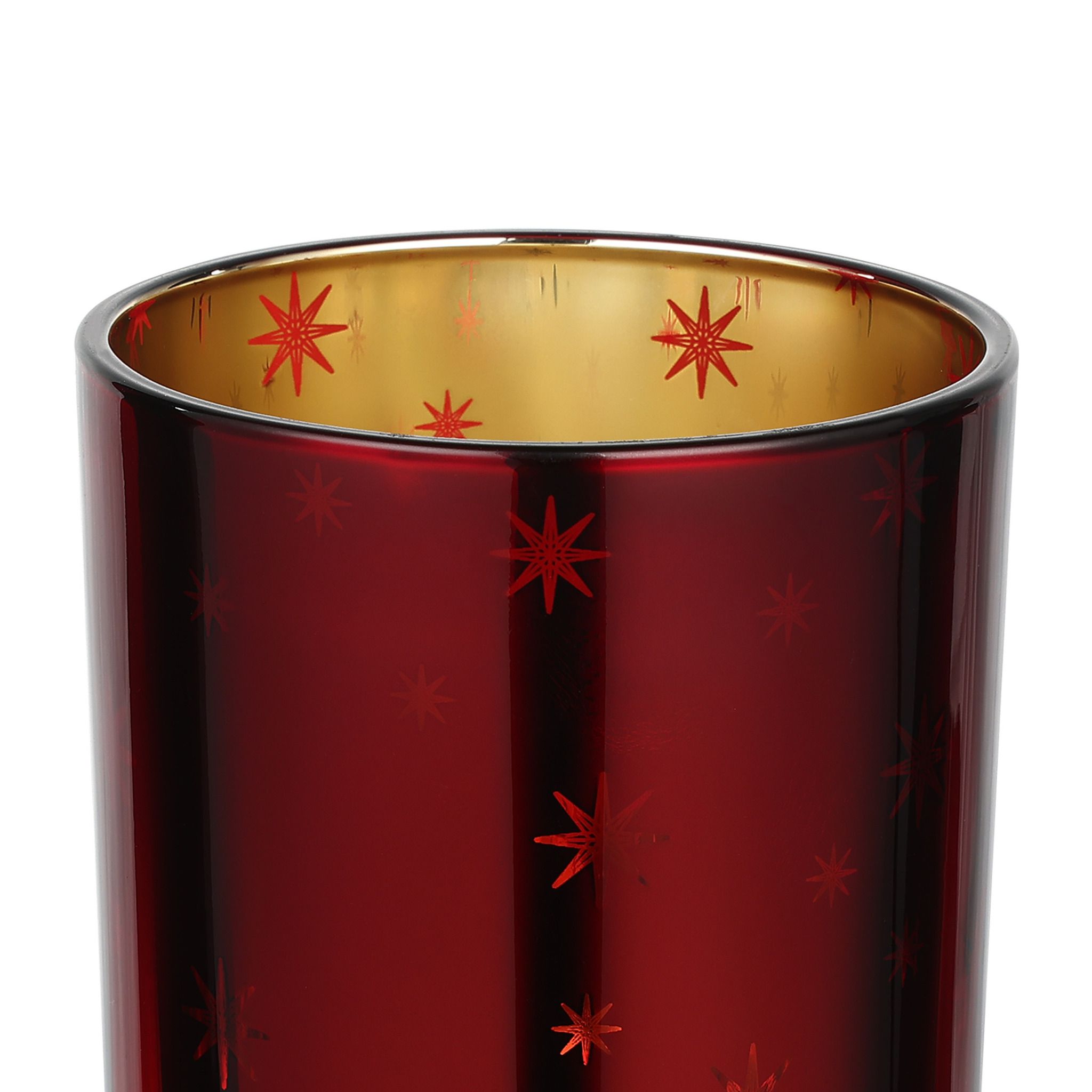 TEELICHTHALTER WS/ROT Ø100 H-125 LUKUT - TEELICHTHALTER WS/ROT Ø100 H-125 LUKUT