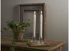 LED Dinner Kerze 2er Pack Flamme Swirl - Indoor, Beige, 25.00 cm Höhe,  Timerfunktion