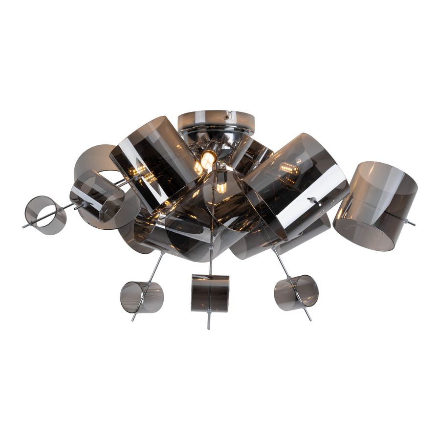 Deckenleuchte SIRIUS D: 59cm chrom - G9, IP20, 230V