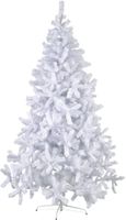 Künstlicher Weihnachtsbaum Quebec - weiss, keine Lämpchen, 210cm Höhe