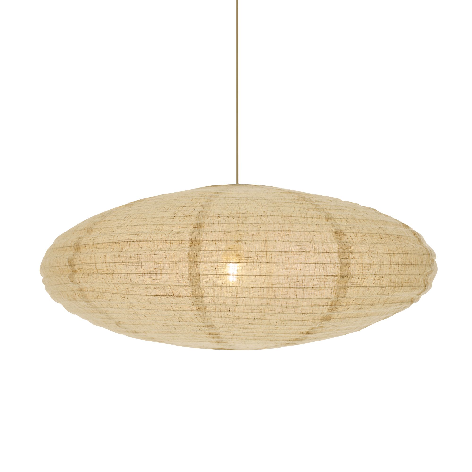 Lampenschirm Villo 60 Fabric Braun - IP20