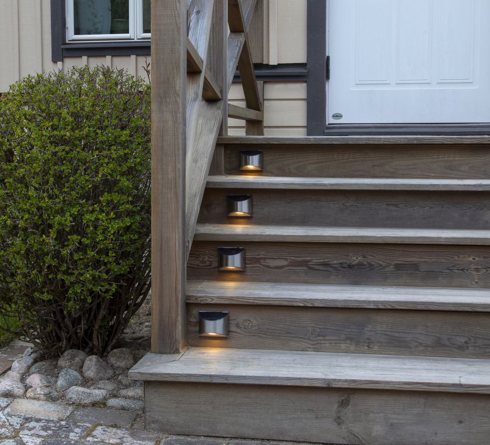 Solar Wand Laterne 2-p Wally - Silber, Lichtfarbe Warmweiss