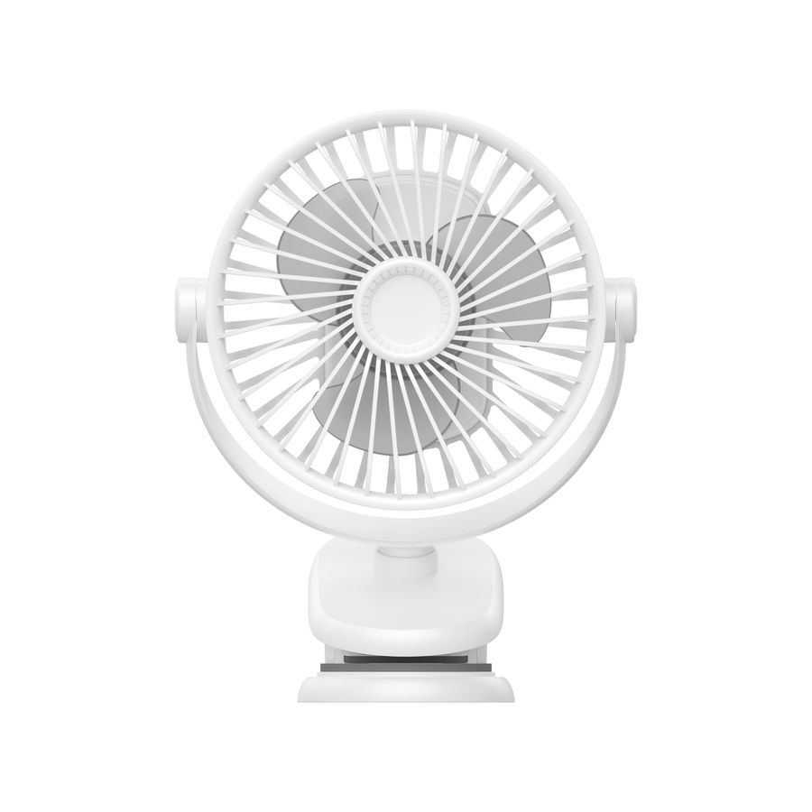 METEO Klemmventilator - 2400mAh, inkl. USB-C Kabel, wiederaufladbar