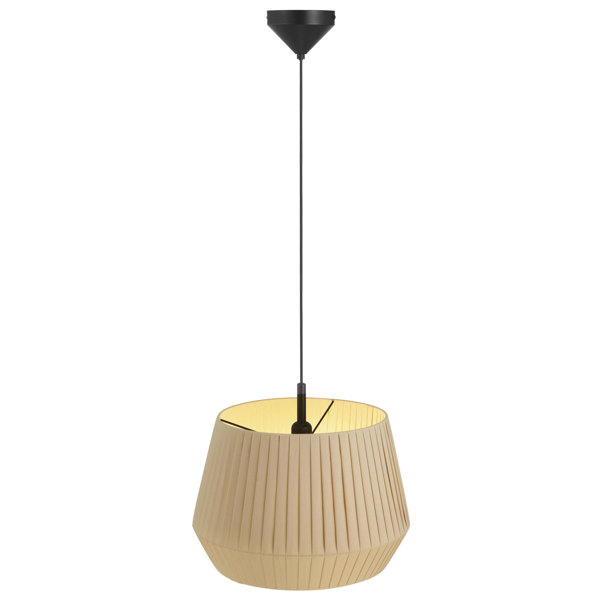 Dicte 40 , Pendelleuchte, Beige - IP20, E27