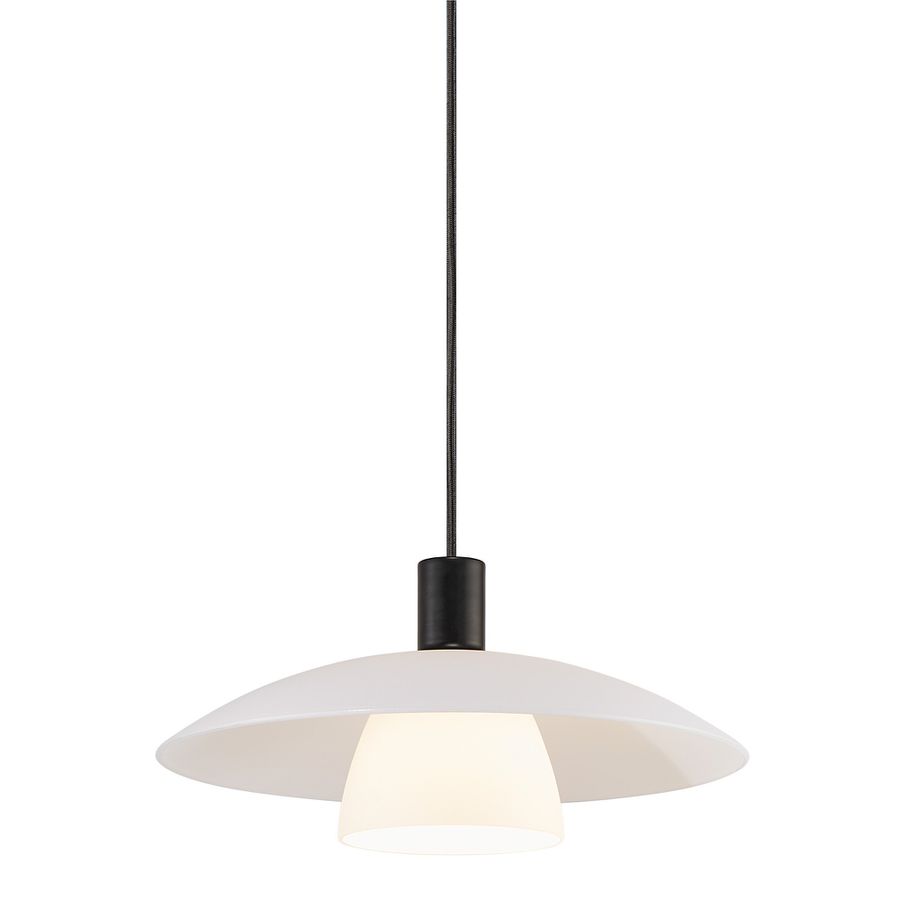 Verona, Pendelleuchte, Opal Weiss - E27, max. 40W, IP20