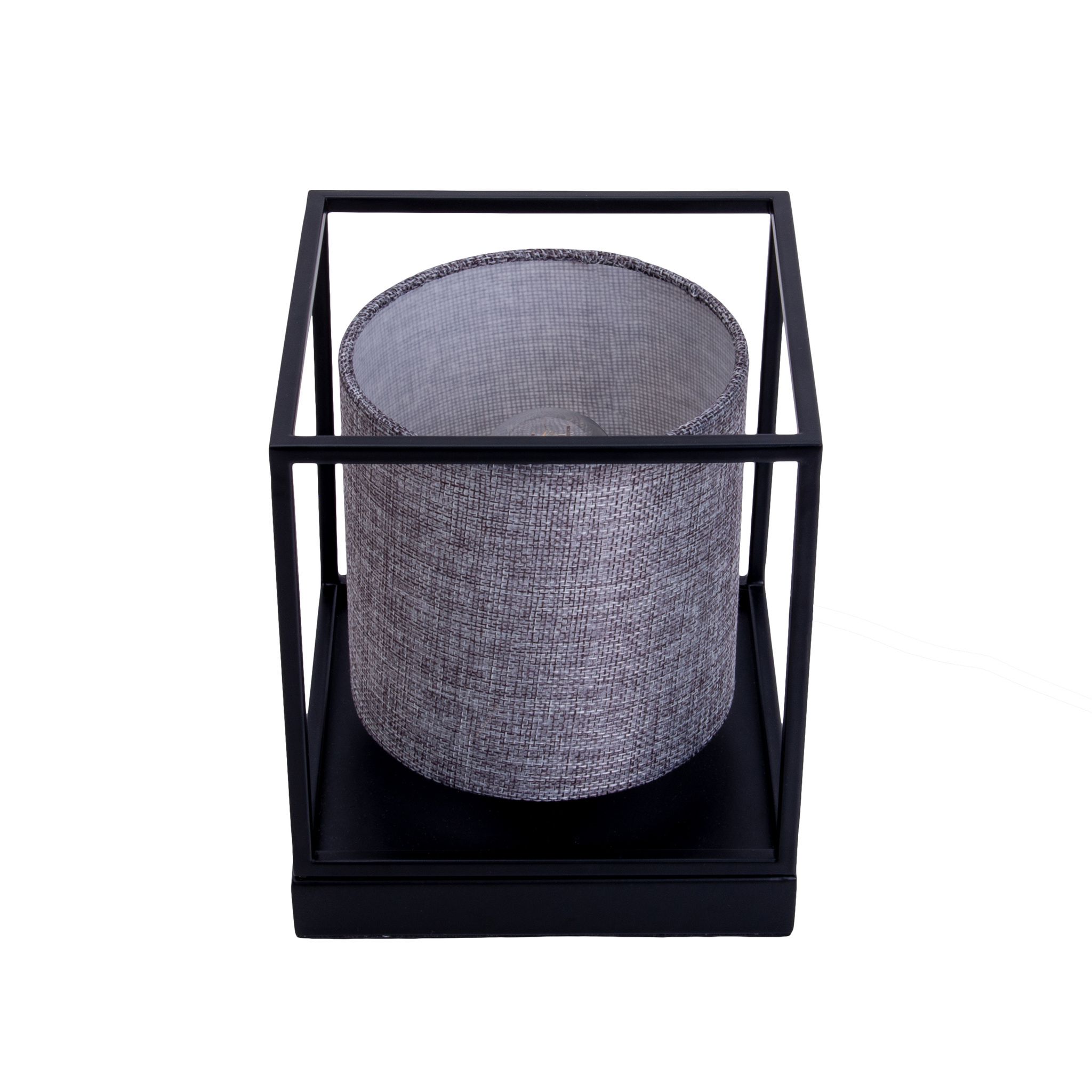 Tischleuchte BETA H: ca. 17 cm grau - E14, IP20, 40W, 230V