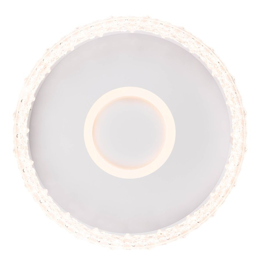 LED-CCT Deckenleuchte  GLACIRA  : 40cm weiß - IP20, LED-Modul, Weiss