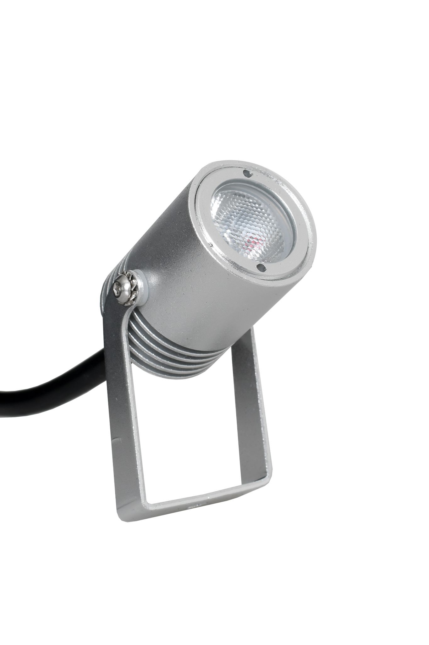 LED Gartenstrahler KOLIBRI 3W 5M - 24V DC, 3W, 100lm, 2700K, CRI 80, 38°, IP67, alu. eloxiert, dimmbar, D=28mm, L=40mm