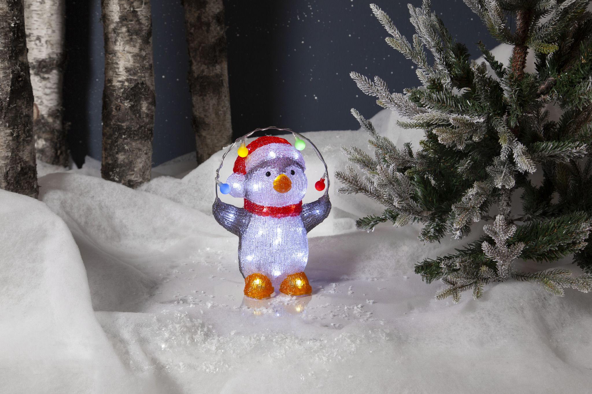 Outdoor Dekoration Crystalo - IP44, Multicolor, Kaltweiss
