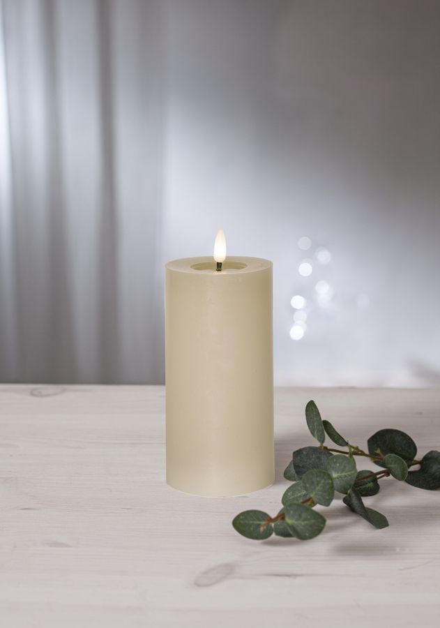 LED Pillar Kerze Flamme Flow - 0/12
