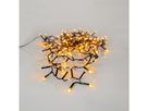 LED golden warmwhite, Lichterkette, 180 LEDs - Schwarz, 1970K, 360cm