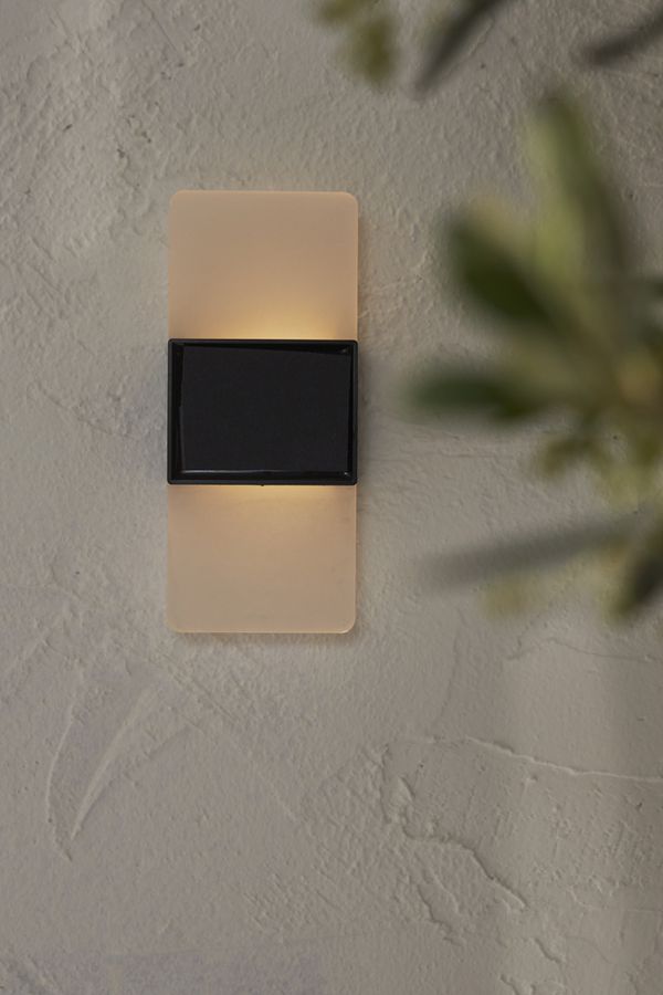 Solar-Wandleuchte Wally Frost - IP44, Warm/Kaltweiss, 2 LED'S