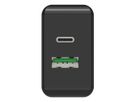 USB-Ladegerät Home Charger HC218PD schwarz / 3 A / 20 W / 2 Port - Home Charger HC218PD schwarz