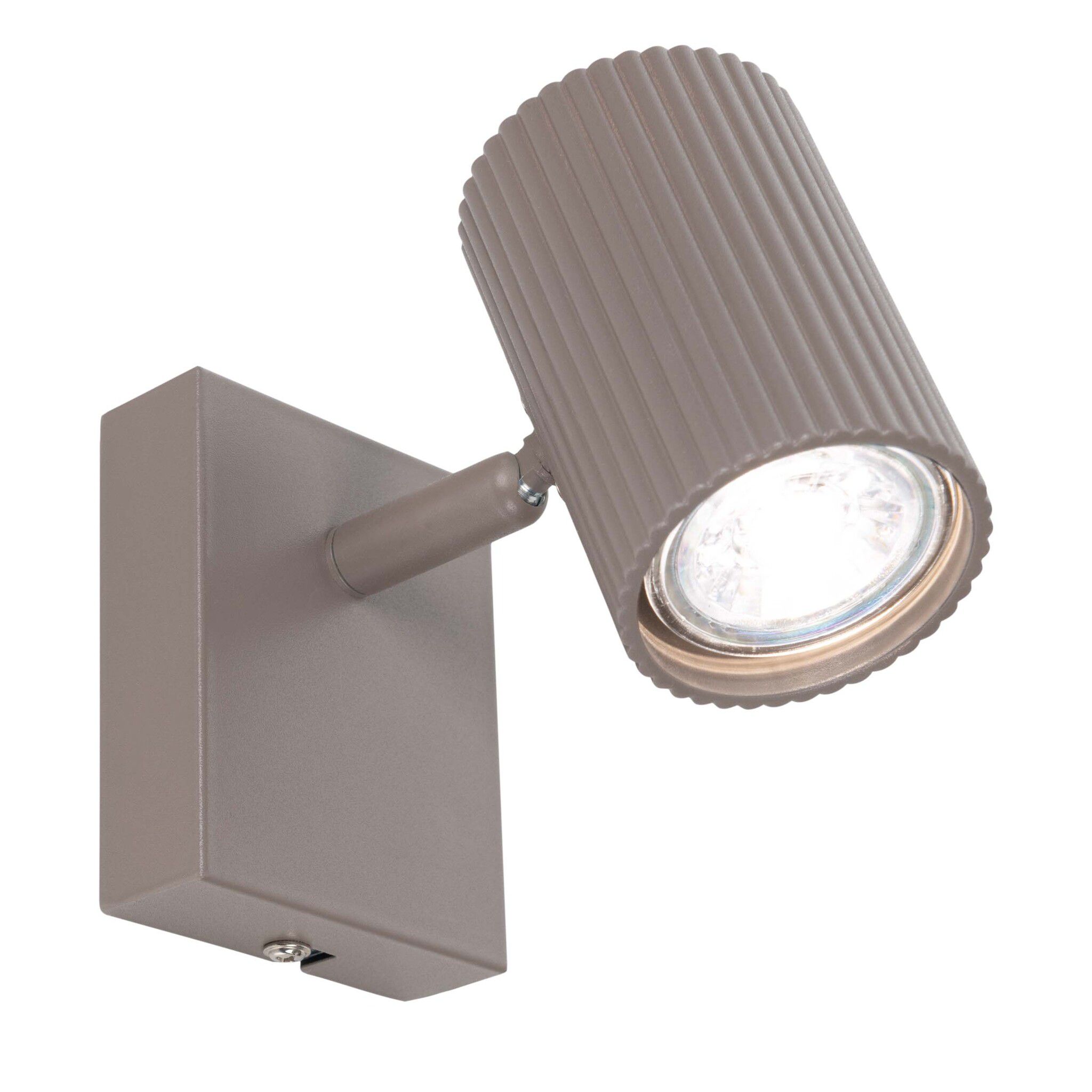 1er Spot Wand-/Deckenleuchte  TINNIS  L: 13cm sand - IP20, GU10, Beige