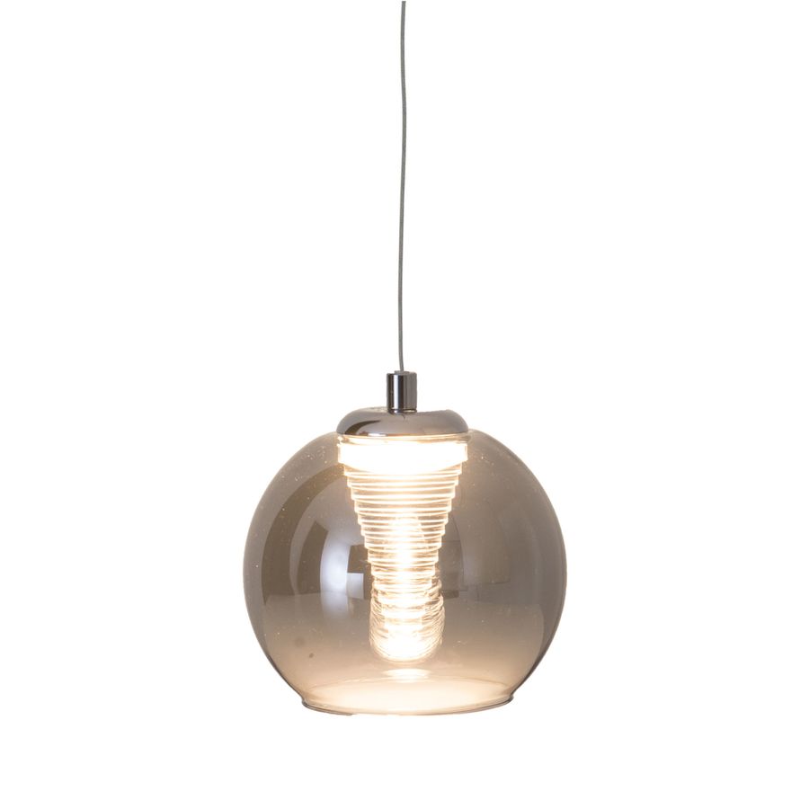 LED Pendelleuchte anthrazit Vaso - LED fest verbaut, 3000K, warmweiss