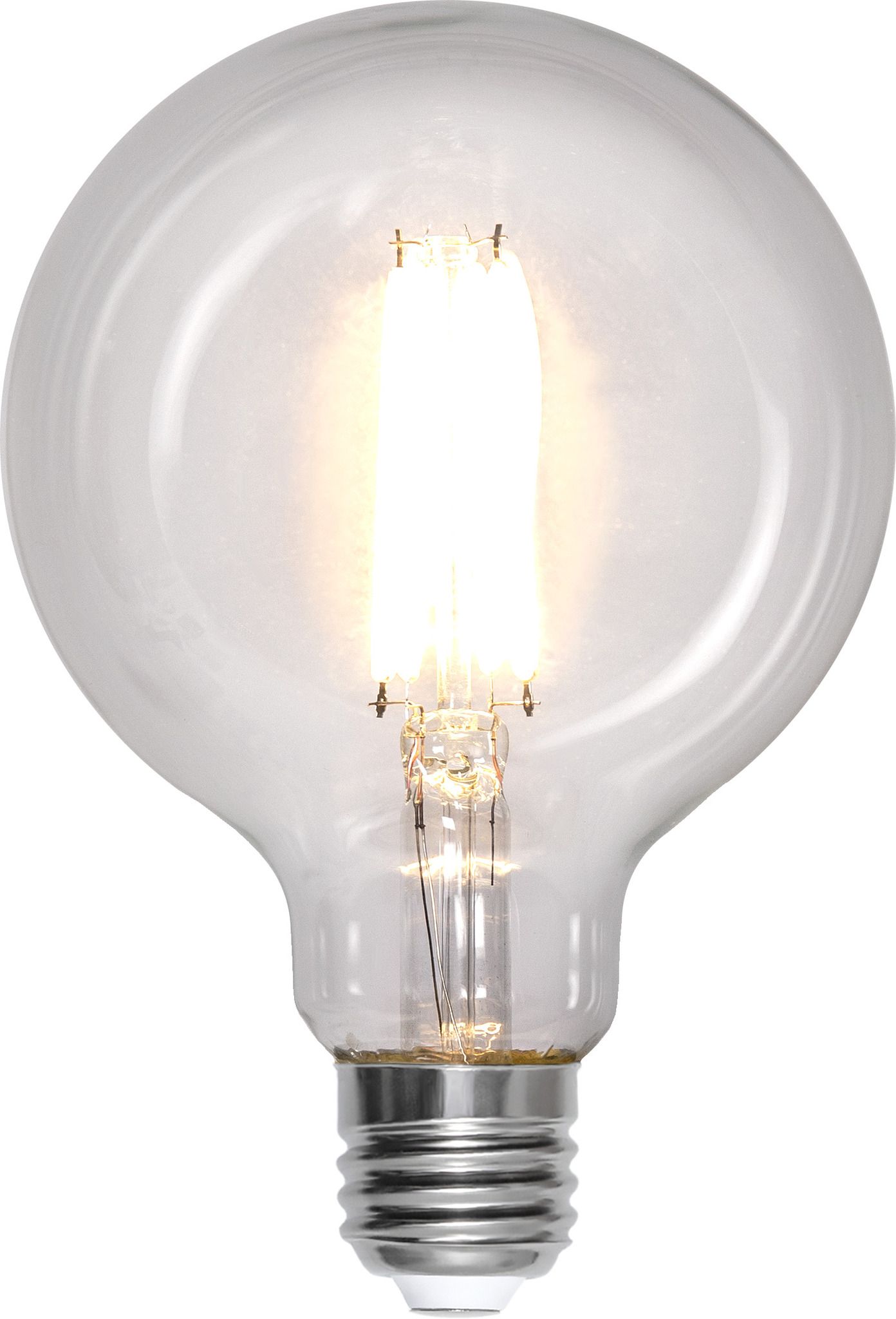 LED Leuchtmittel E27 G95 Klar Filament - E27, 806Lm, 2700K, 7W, 230V