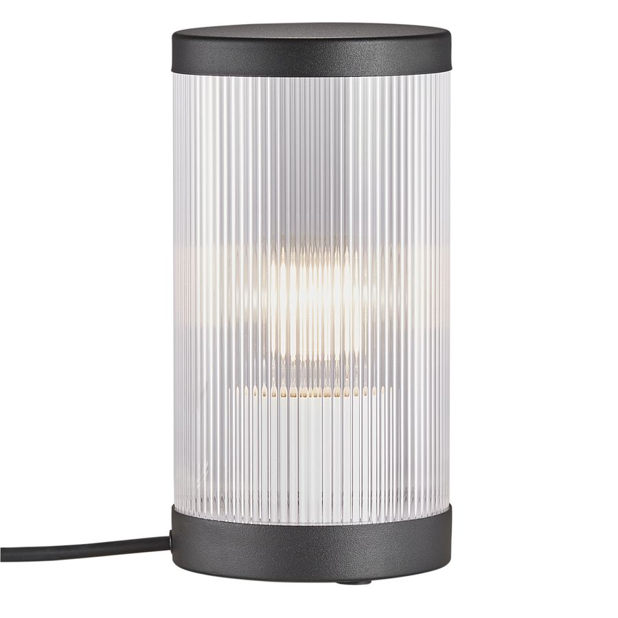 Coupar, Tischleuchte, Schwarz - E27, IP54, max.25W